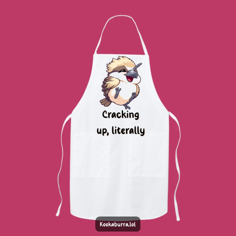 Funny Kawaii Kookaburra Apron: Cook Up Laughs with This Hilarious Design