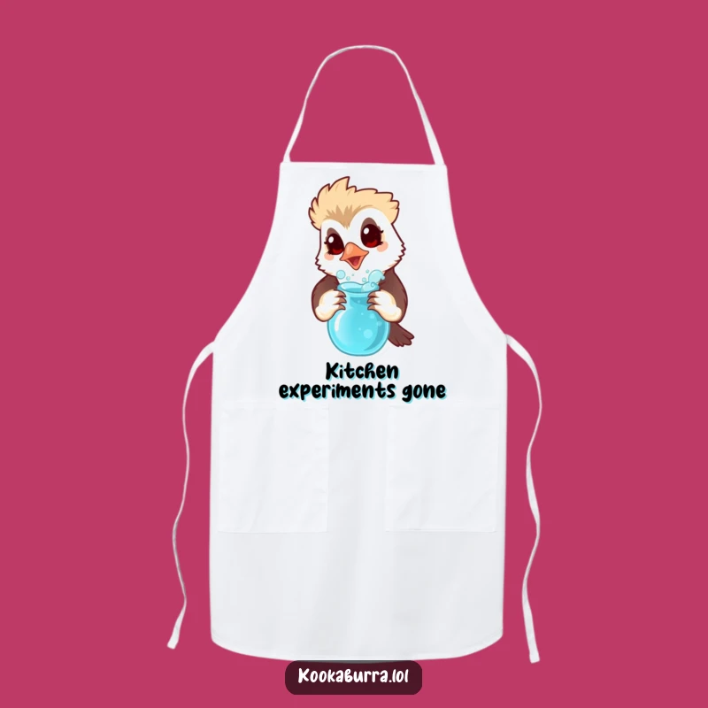 Funny Kookaburra Potion Apron - Cook with Surprising Results Gift!