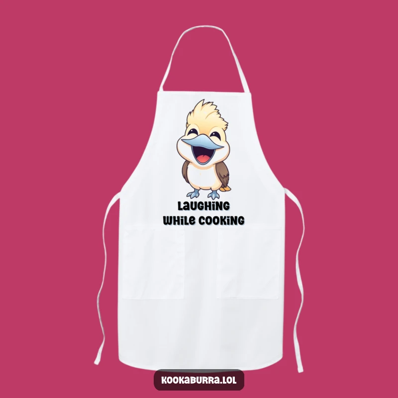 Funny Kookaburra Laugh Apron - Kitchen Joy Gift