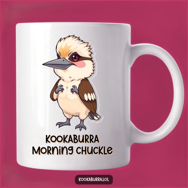 Funny Kookaburra Mimic Mug: A Hilarious Gift for Pranksters and Bird Lovers