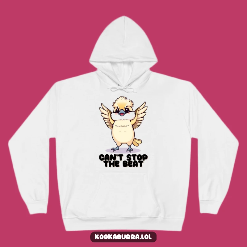 Cozy Funny Kawaii Kookaburra Hoodie: Dance Through Life In This Bird's Fun Style