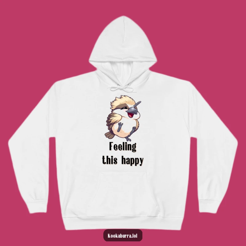 Funny Kawaii Kookaburra Hoodie: Cozy Comfort and Hilarious Mirthful Tumbles
