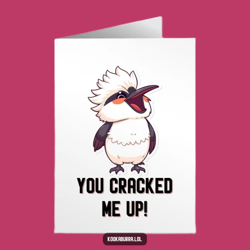 Laughing Kookaburra Congrats Free Printable Card - Hilarious Joyful Downloadable Gift