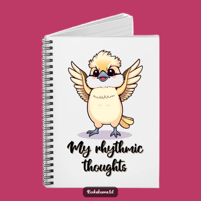 Funny Kawaii Kookaburra Notebook: Dance Through Your Ideas With This Bird