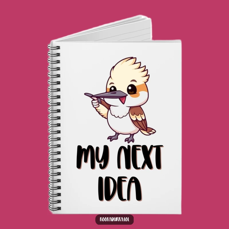 Funny Pointing Kookaburra Notebook - Journal for Humorous Directions