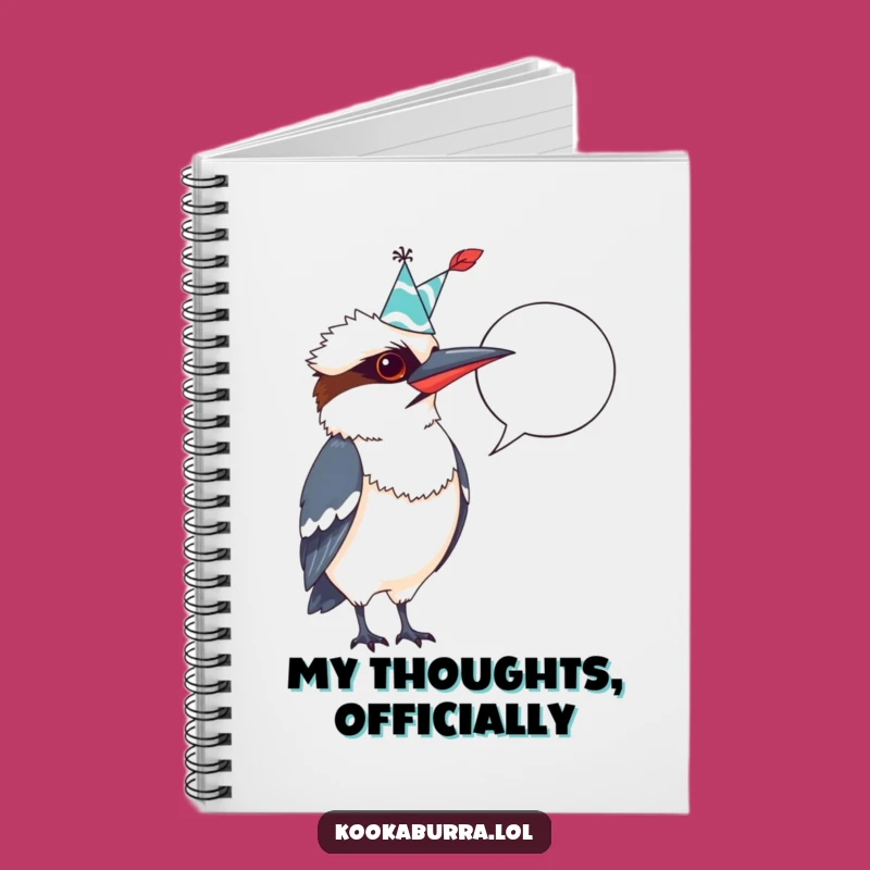 Funny Kookaburra Notebook: Hilarious journal for your brilliant, funny thoughts