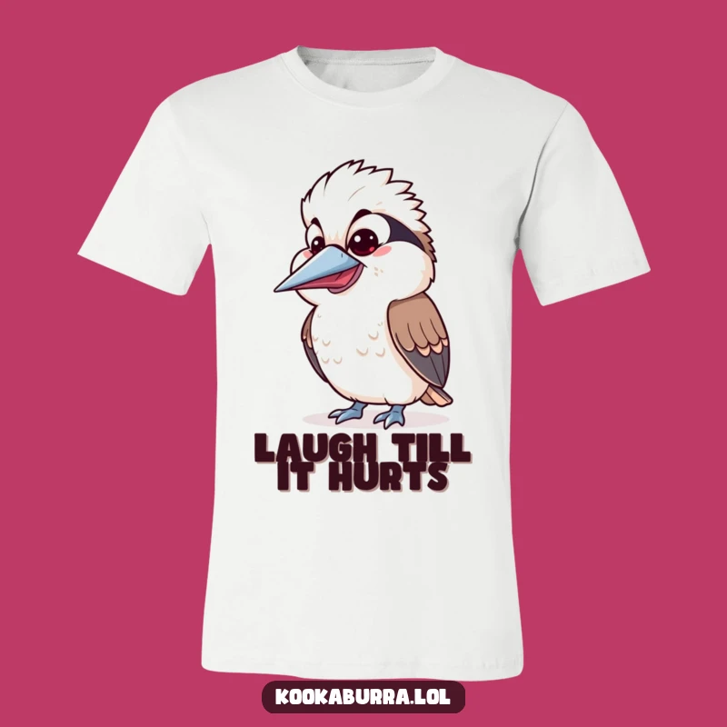Funny Kawaii Kookaburra Tee: Wear Your Giggle, A Hilarious Bird Watching Gift