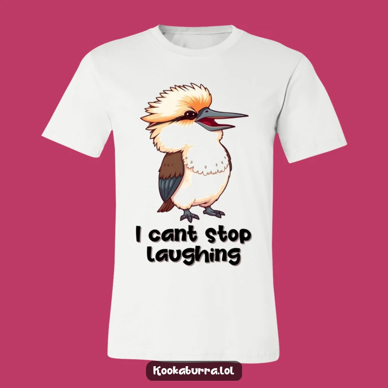 Funny Kookaburra Laughing Shirt - Exaggerated Amusement Apparel