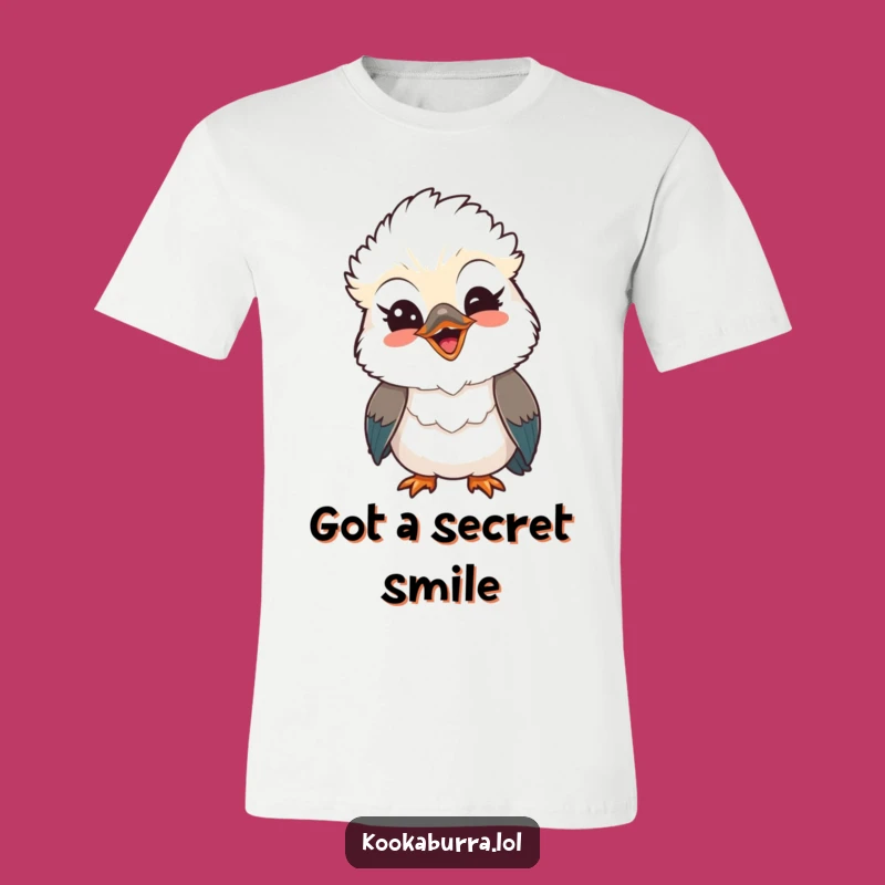 Funny Kawaii Kookaburra Tee: Wear Your Smile, A Hilarious Bird's Cheerful Gift