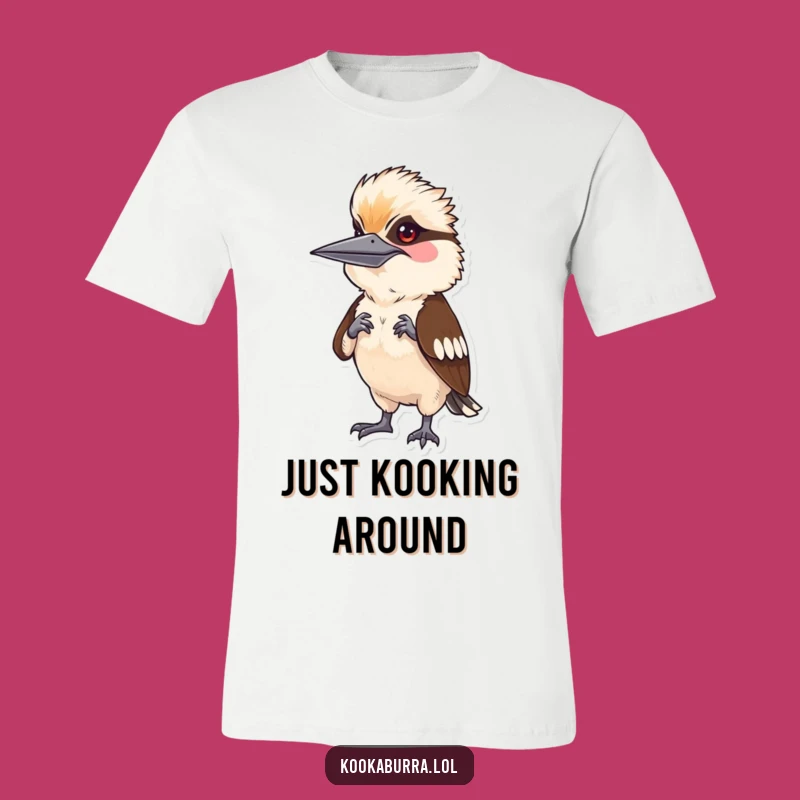 Funny Kookaburra Mimic T-Shirt: Wear Your Laughs, Perfect Funny Gift