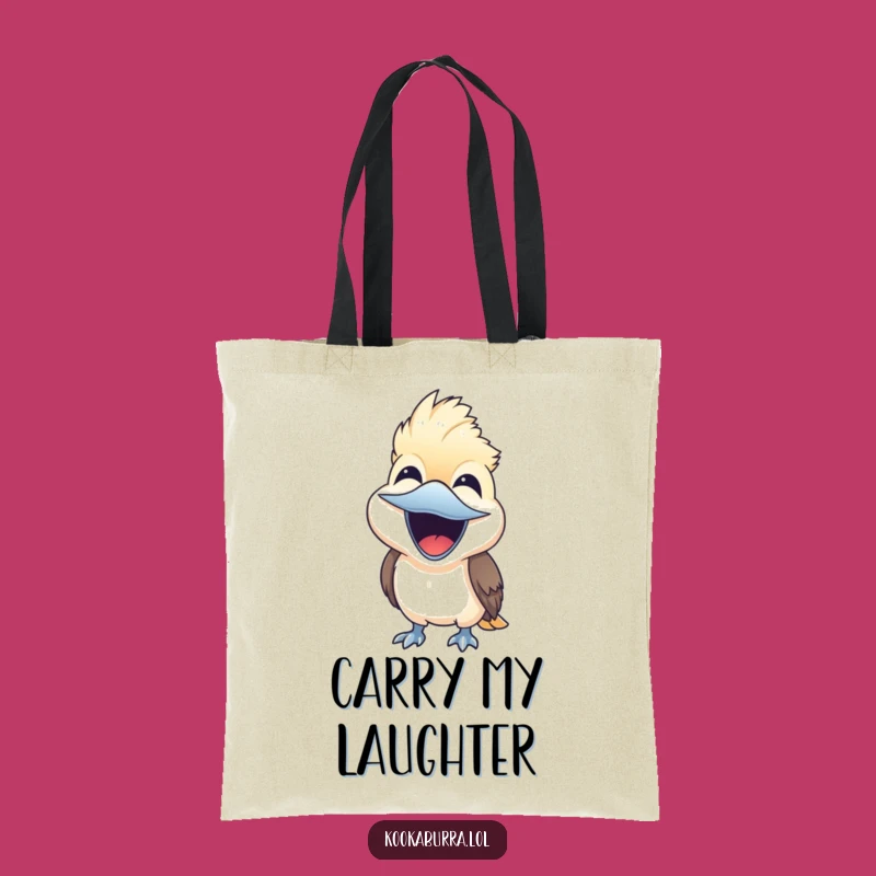 Funny Kookaburra Laugh Tote Bag - Joyful Accessory Gift