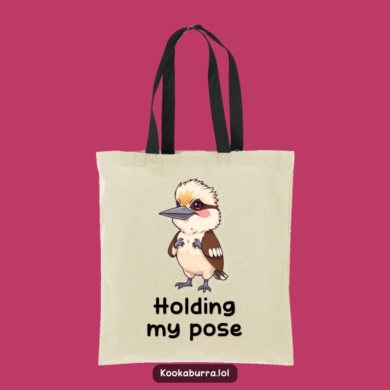 Funny Kookaburra Mimic Tote Bag: Carry Your Humor Everywhere